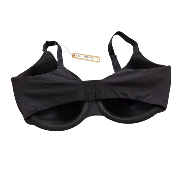 Skims FITS EVERYBODY TSHIRT BRA Onyx Black 40DDD NWT - Picture 4 of 5